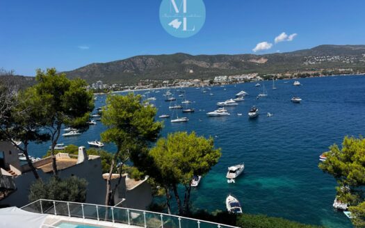 Front-line villa with direct sea access
