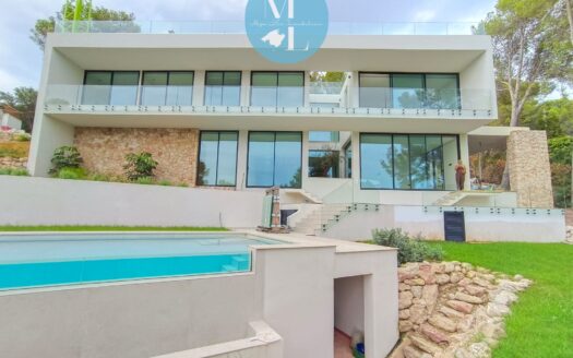 Neubau Luxus Villa in Santa Ponca – Infinity-Pool & Panoramablick