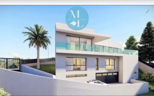 Neubau Villa in Costa den Blanes mit Meerblick