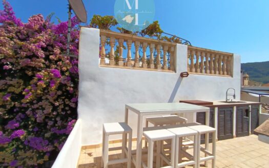 Ibiza-Style Hideaway im Herzen von Andratx Dorf
