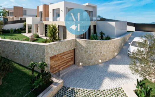 Moderne Designer- Neubau Villa mit Pool, Meerblick und großzügigen Terrassen in Nova Santa Ponsa