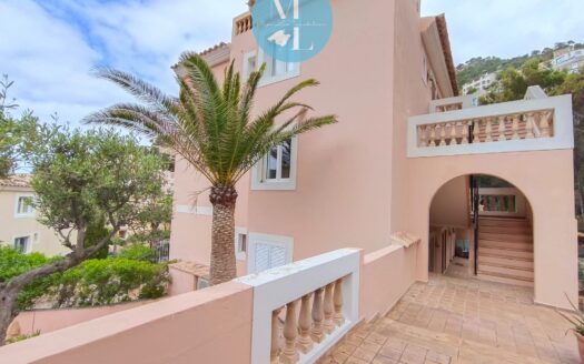Moderne Wohnung mit Meerblick mit Terrasse & Garten in Port Andratx