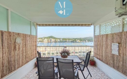 Charmante Wohnung in zweiter Meereslinie mit traumhaftem Meerblick in Santa Ponsa
