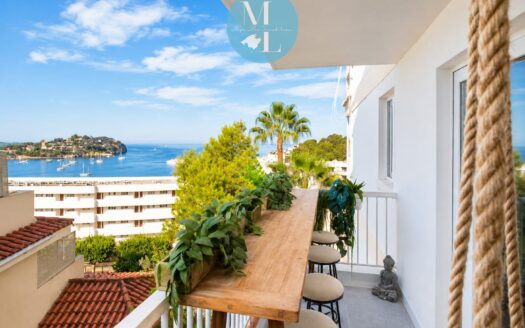 Moderne Wohnung mit Meerblick in Santa Ponsa